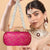 Anaya Capsule Fuchsia Clutch