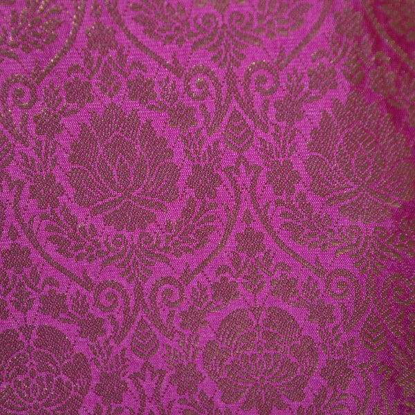 Banarasi Silk Weave Blouse Fabric | Margenta - ArtFlyck