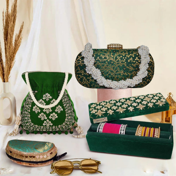 Emerald Bridal Trousseau - ArtFlyck