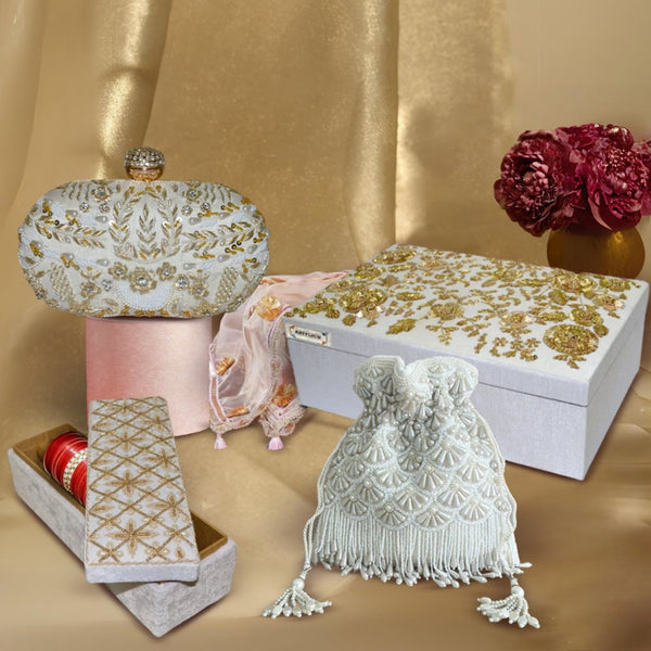 Ivory Bridal Trousseau - ArtFlyck