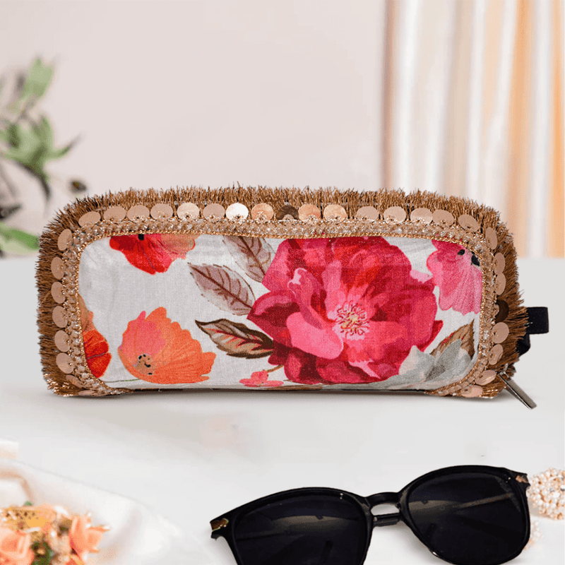Modal Rectangular Sunglasses Case | Bloom - ArtFlyck