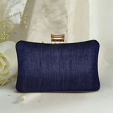 Pillow Zari Clutch | Blue - ArtFlyck