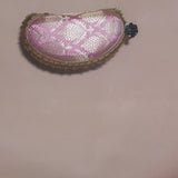 Banarasi Silk Sunglasses Case | Pink