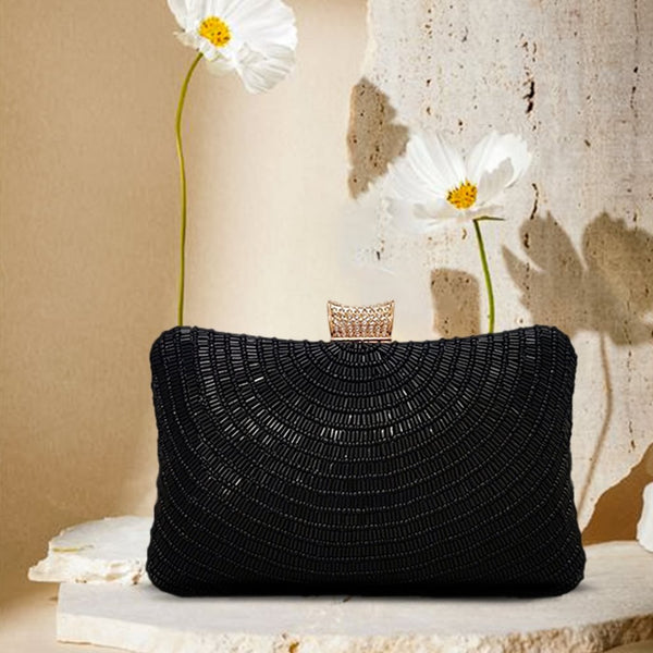 Black diamond 2025 clutch bag