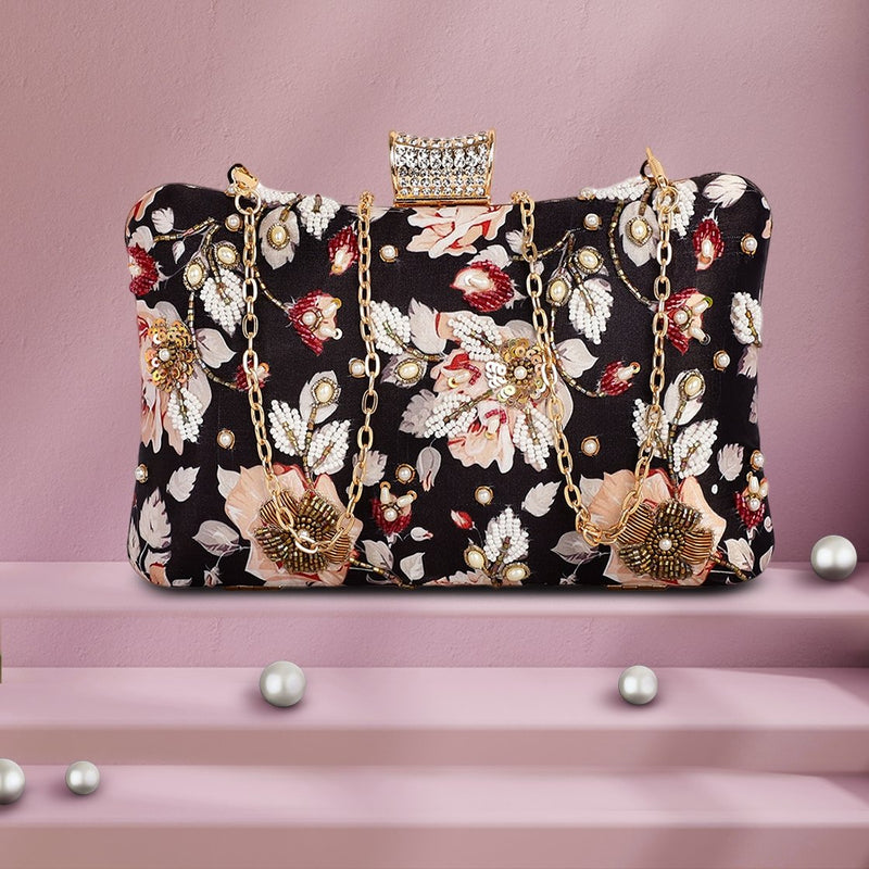 Resin Bridal Clutch Bags, Embroidered at Rs 320 in Mumbai | ID:  2852176444555